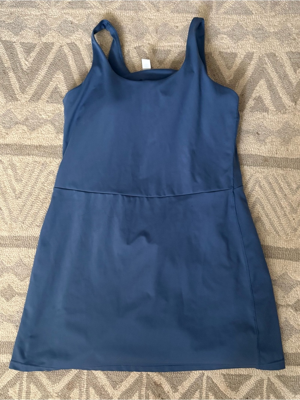 Sleek Navy Mini Tank Dress